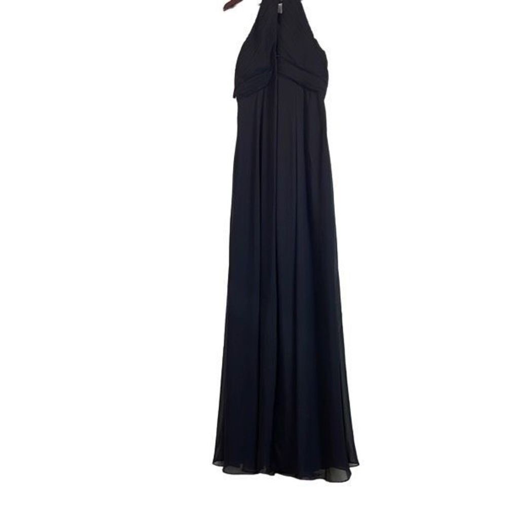 Kennedy Blue Halter Black Maxi Dress Size 10 Women’s - Picture 2 of 12